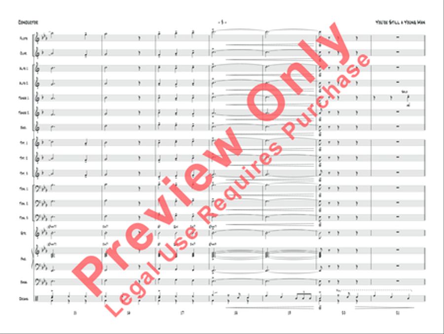 You're Still a Young Man You're Still a Young Man Jazz Ensemble scores gallery preview page 4