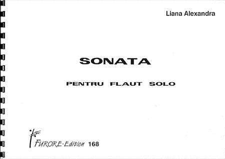 Sonata pentra Flaut Solo