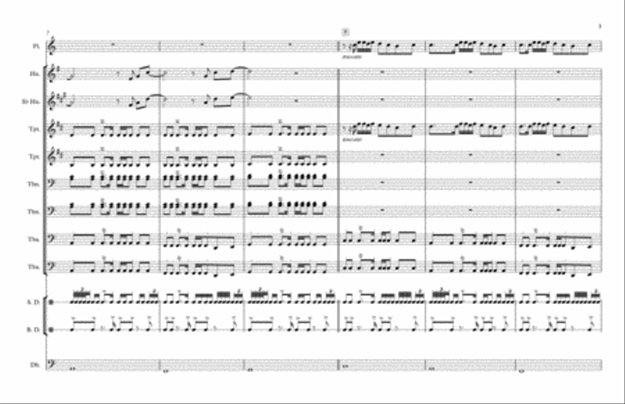 Me! Small Ensemble scores gallery preview page 3