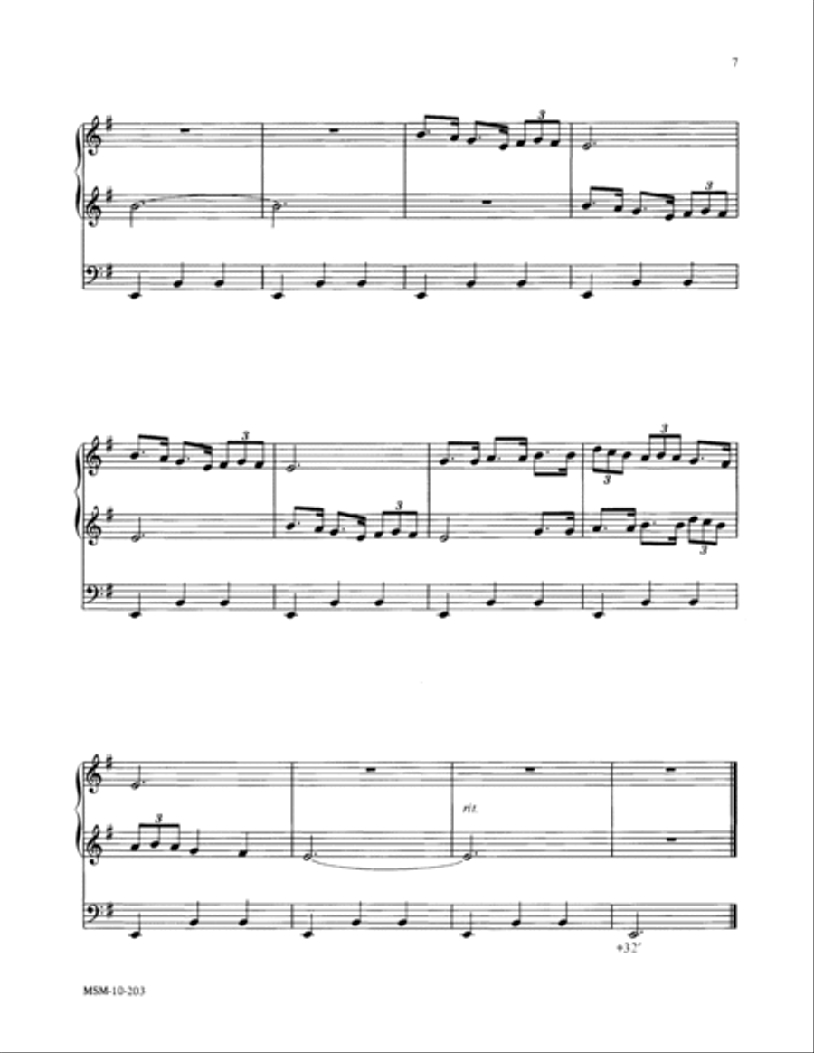 Three for Epiphany Three for Epiphany Organ scores gallery preview page 6