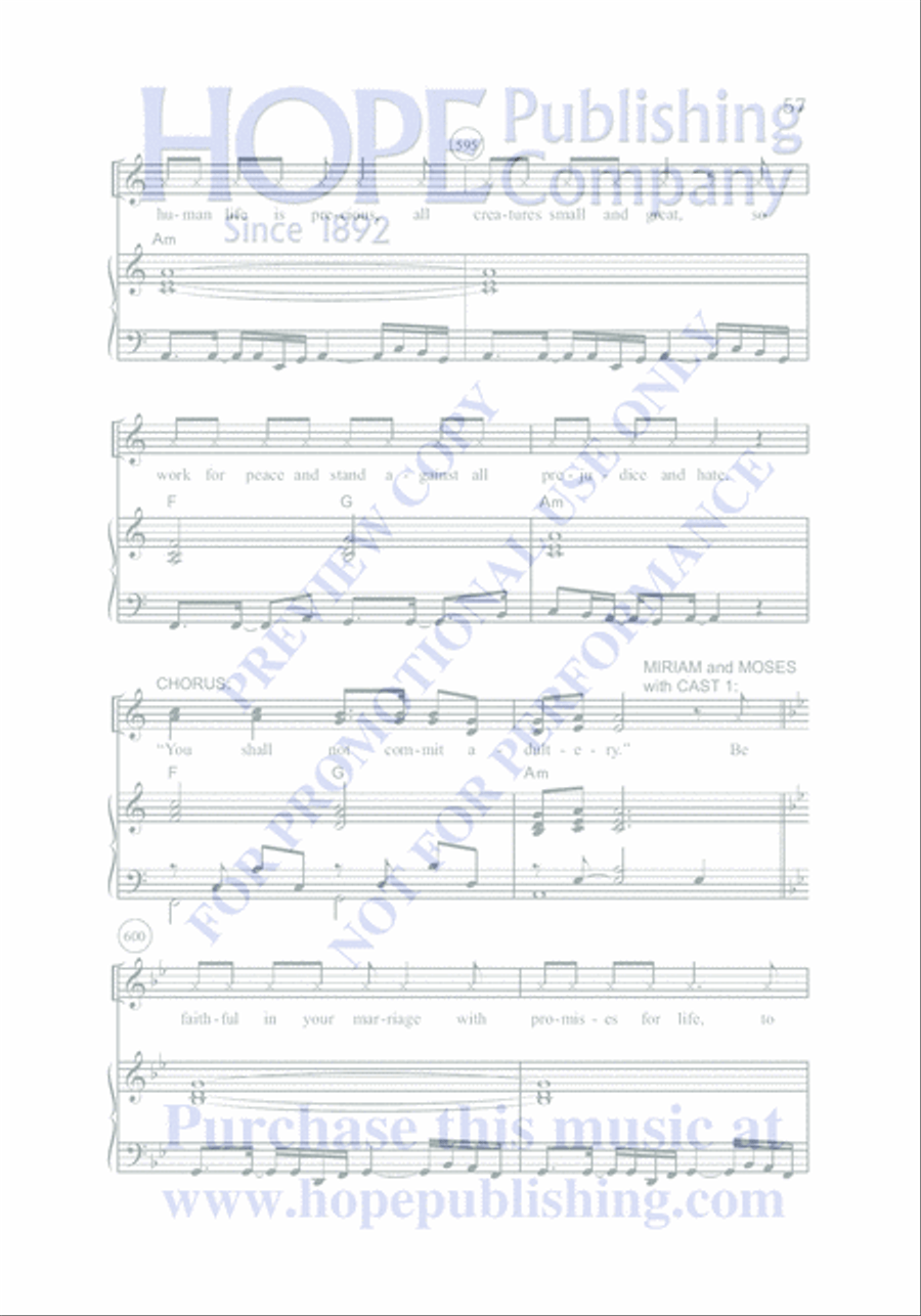 Are We There Yet Unison Choir scores gallery preview page 65