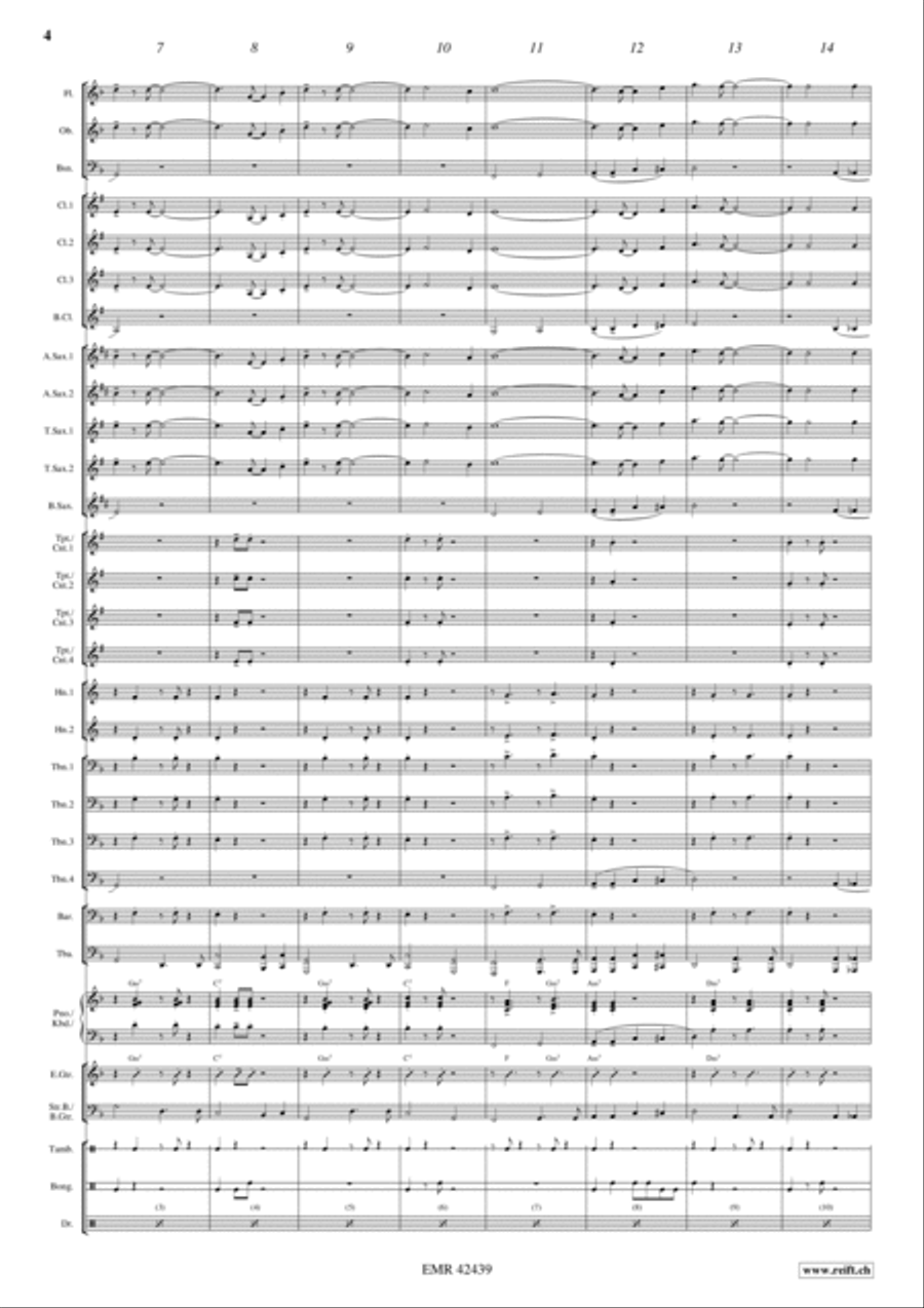 Mack The Knife Concert Band scores gallery preview page 4