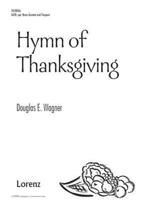 Book cover for Hymn of Thanksgiving