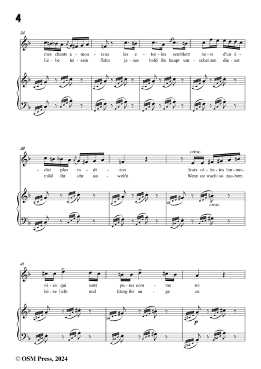 Meyerbeer-Ständchen( Sérénade),in F Major Voice scores gallery preview page 6