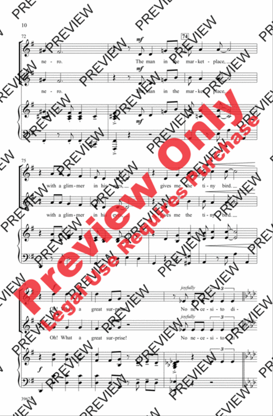 ¡El Pajarito! ¡El Pajarito! 2-Part scores gallery preview page 21