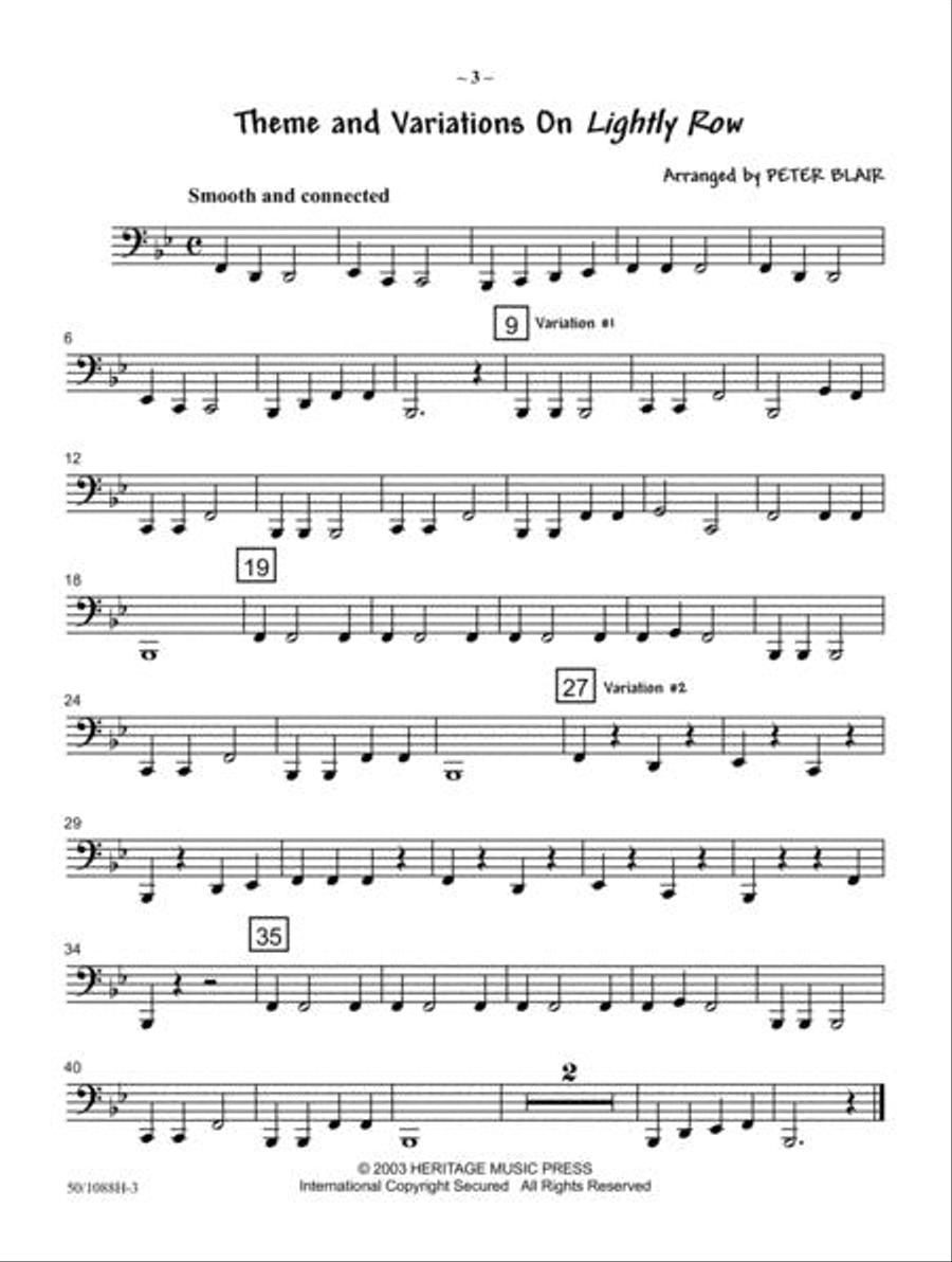 JumpStart First Concert Tuba Concert Band scores gallery preview page 2