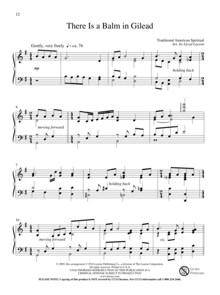 The King of Love Piano Solo scores gallery preview page 7