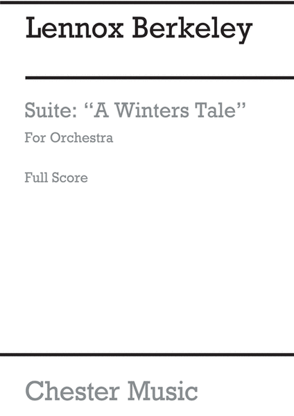 Suite From The Winter's Tale Op.54