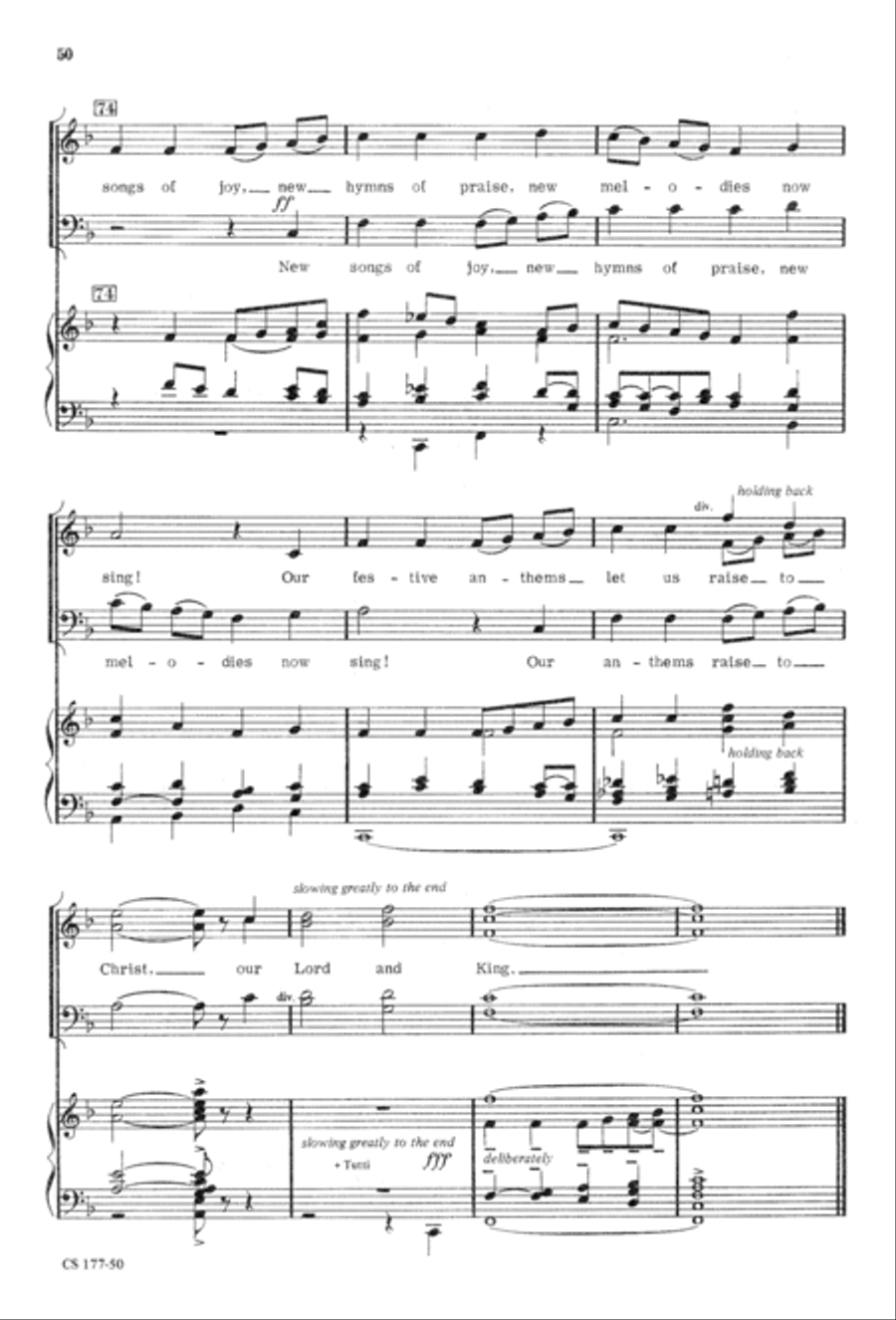 Foundation Anthems Foundation Anthems 3-Part scores gallery preview page 52