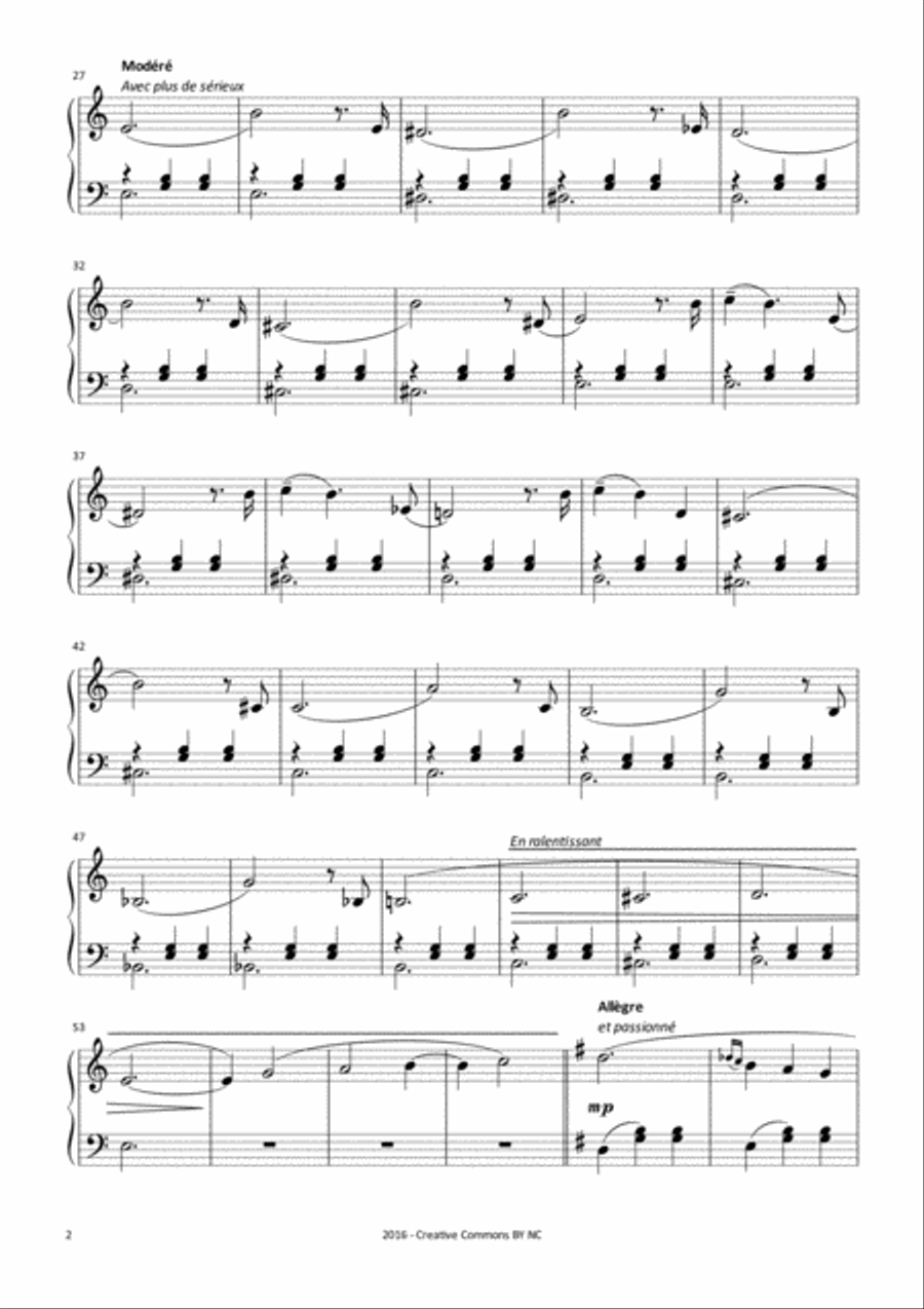 Dix-neuf cent trente Piano Solo scores gallery preview page 2