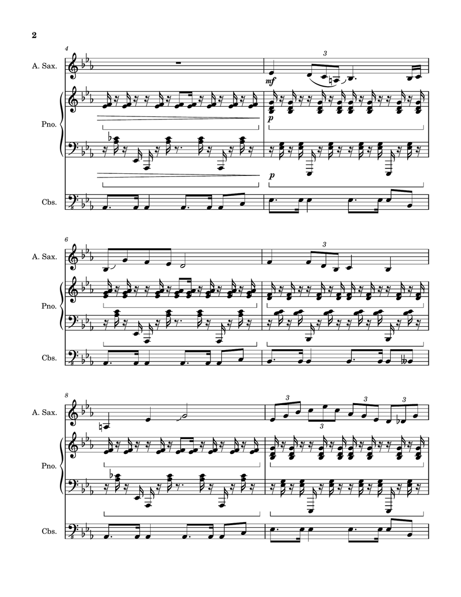 Letter Sound, Op. 16 Letter Sound, Op. 16 Jazz Ensemble scores gallery preview page 2