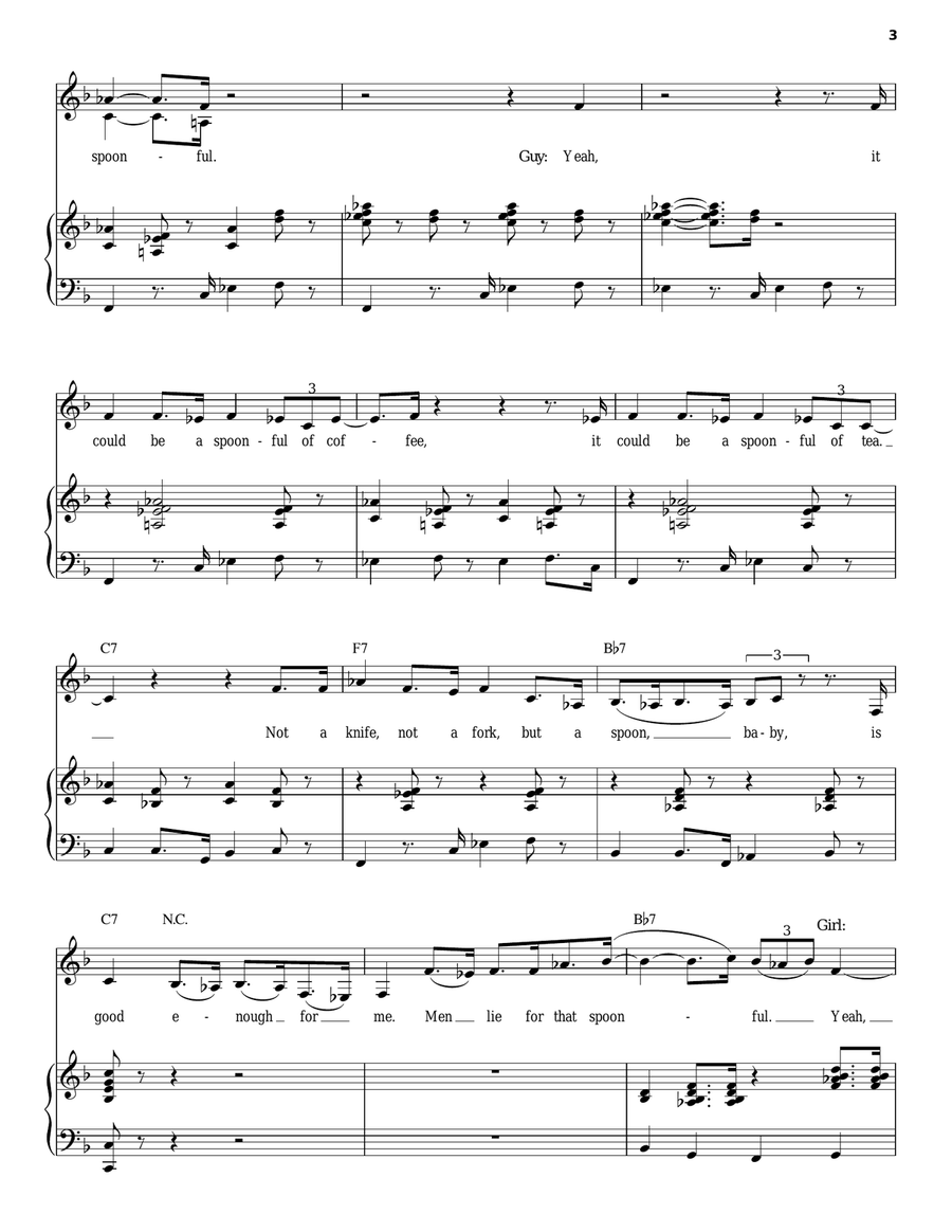 Spoonful Voice scores gallery preview page 3