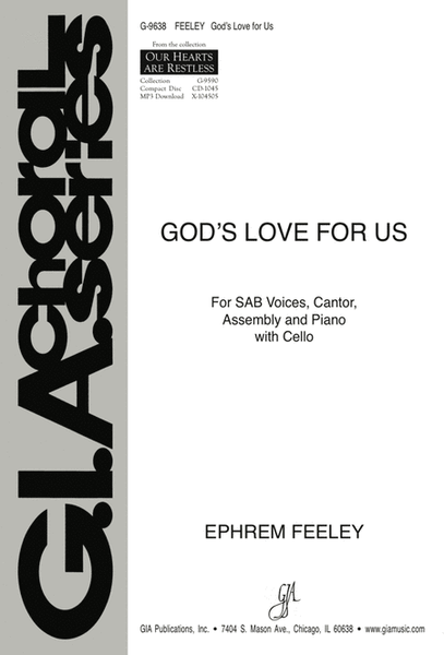 God's Love for Us - Instrument edition