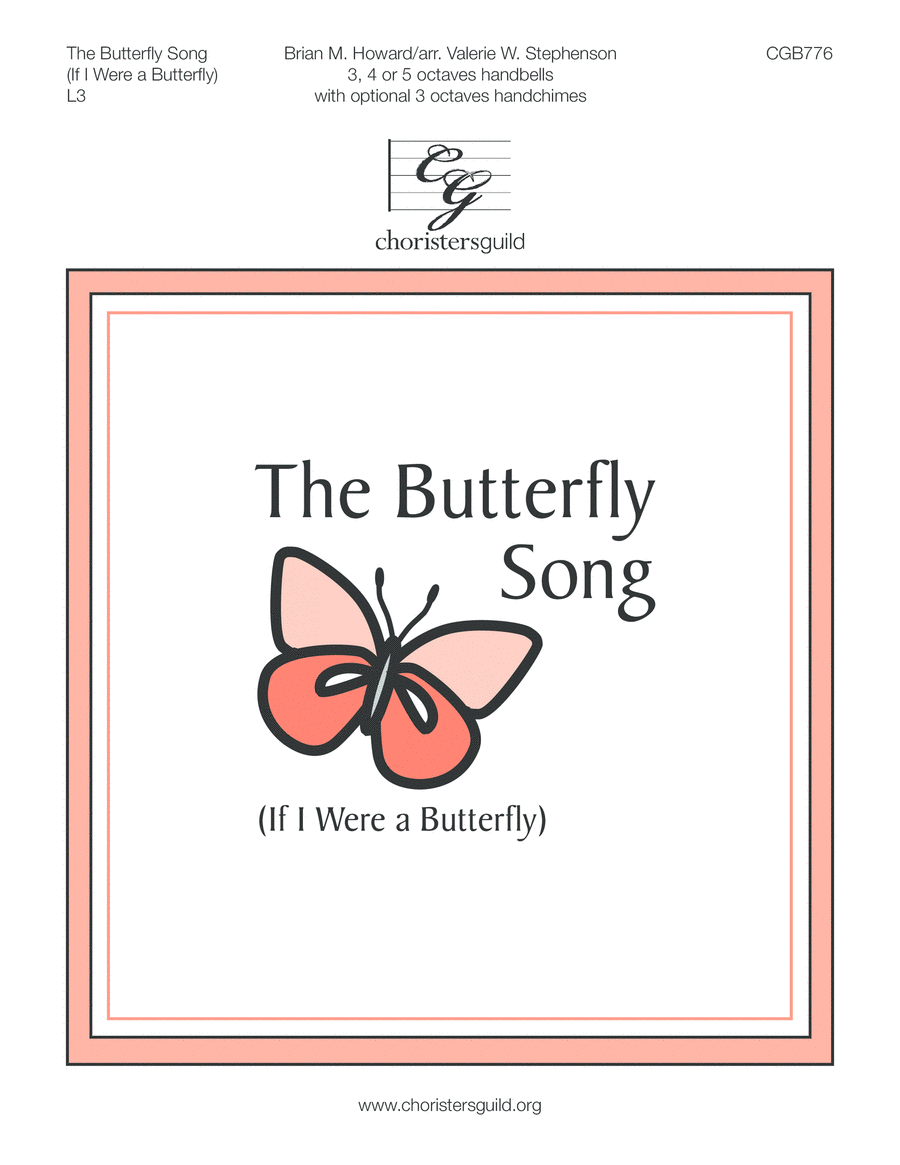 The Butterfly Song Handbell Choir scores gallery preview page 1