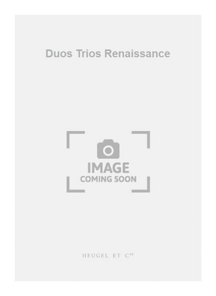Book cover for Duos Trios Renaissance