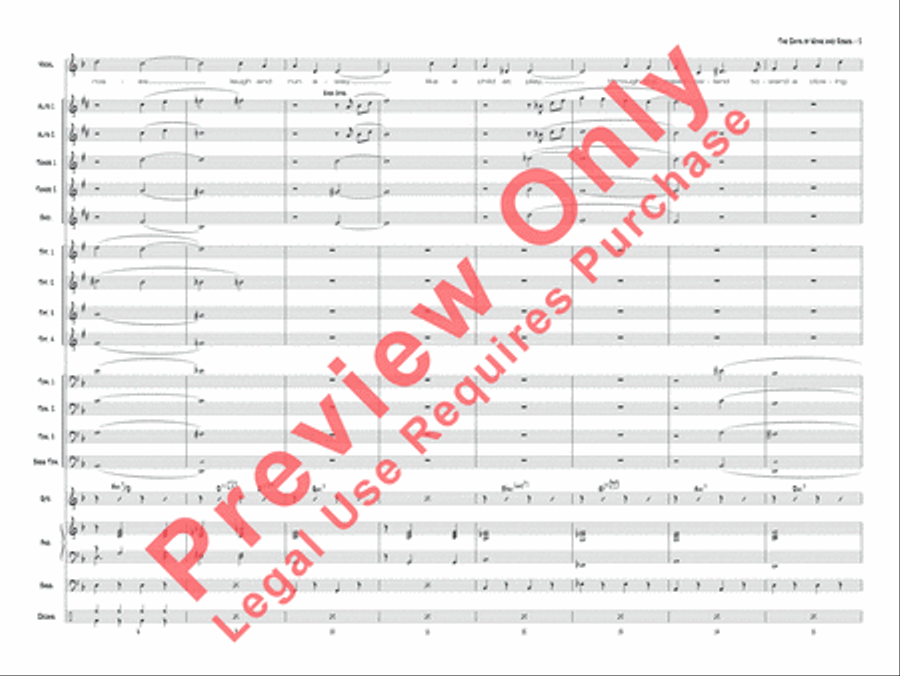 The Days of Wine and Roses Jazz Ensemble scores gallery preview page 23