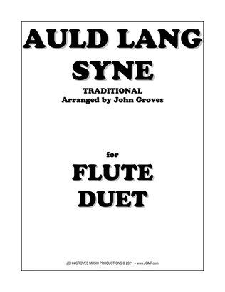 Auld Lang Syne - Flute Duet