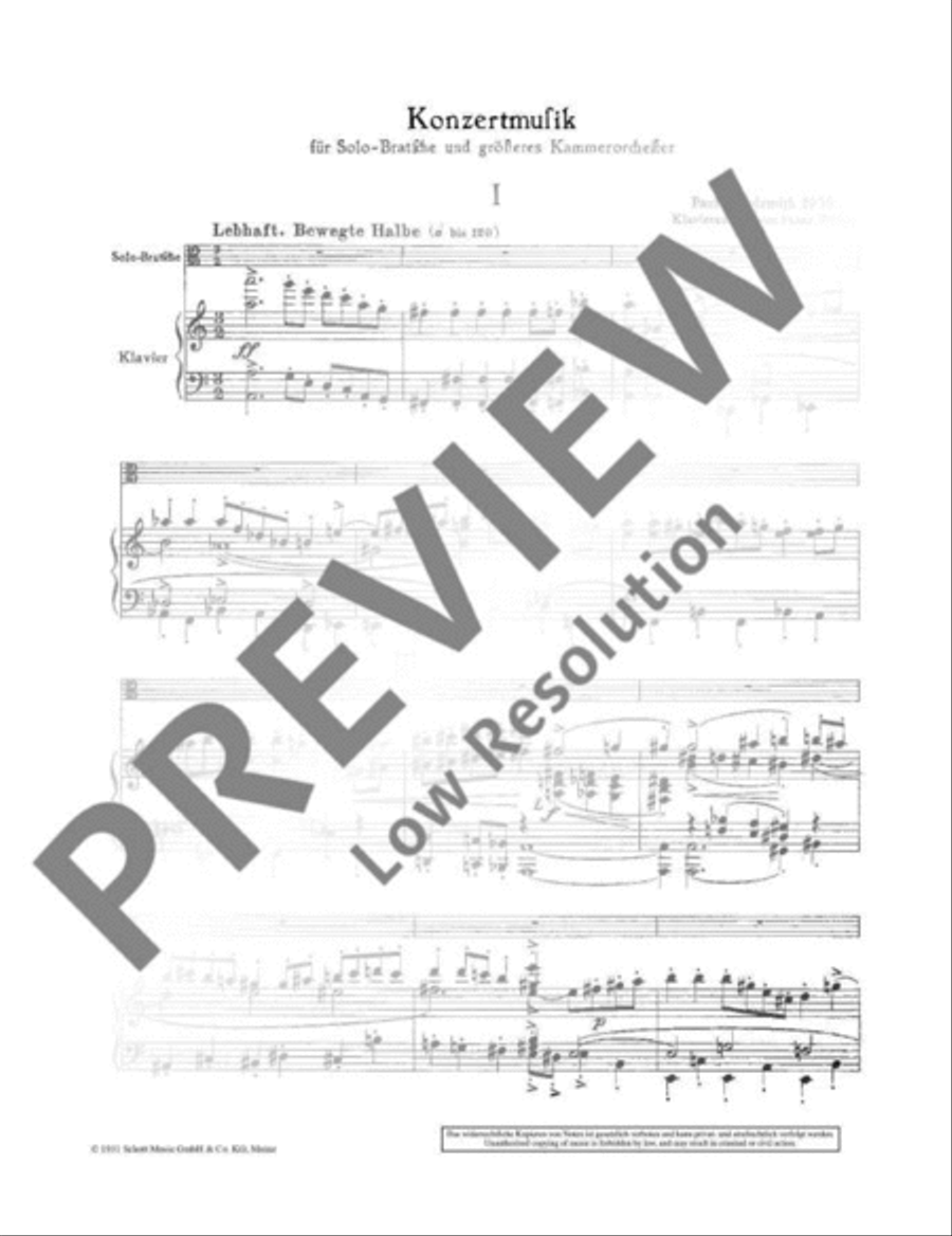 Konzertmusik Piano scores gallery preview page 6