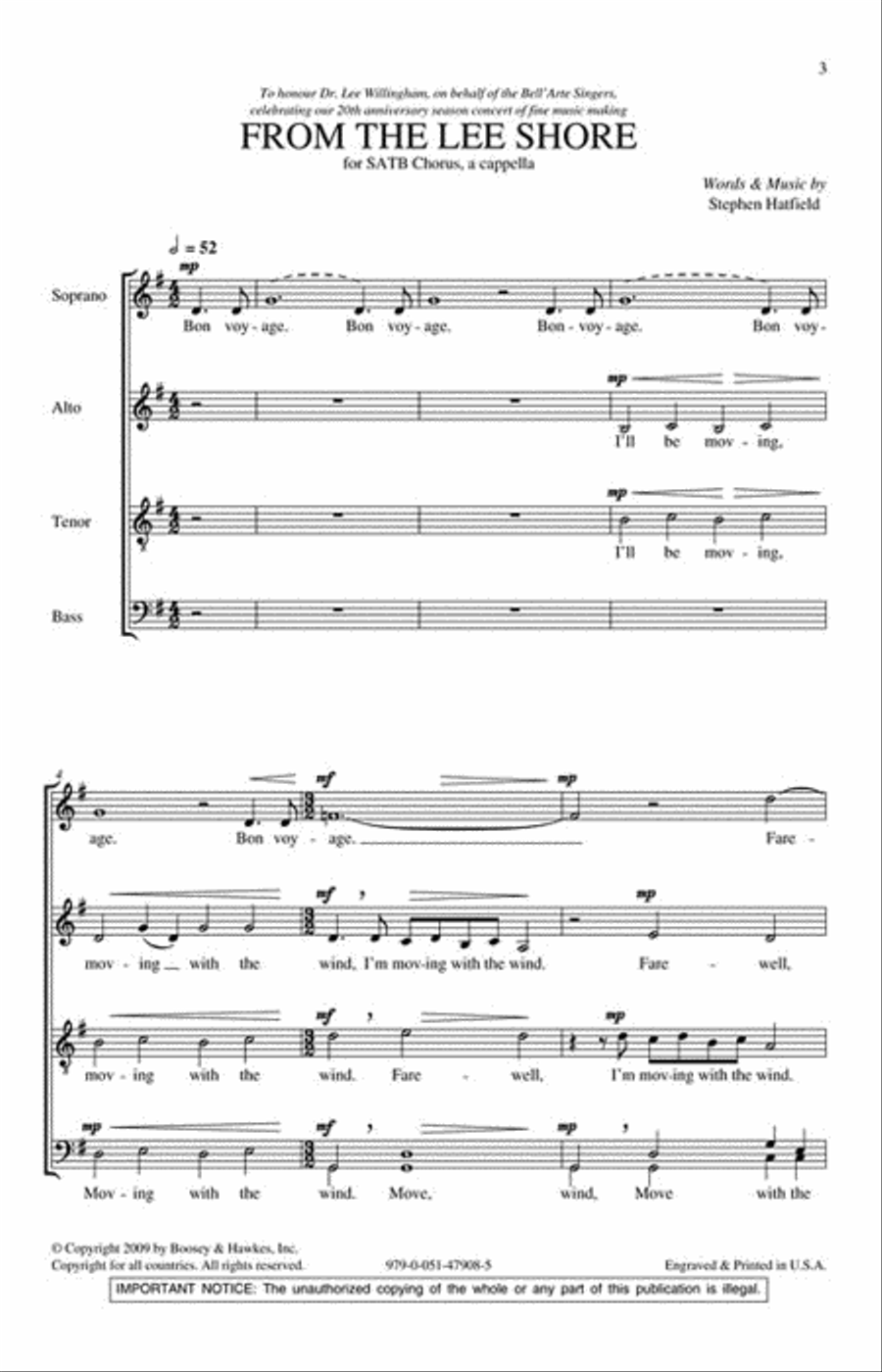 From the Lee Shore 4-Part scores gallery preview page 2