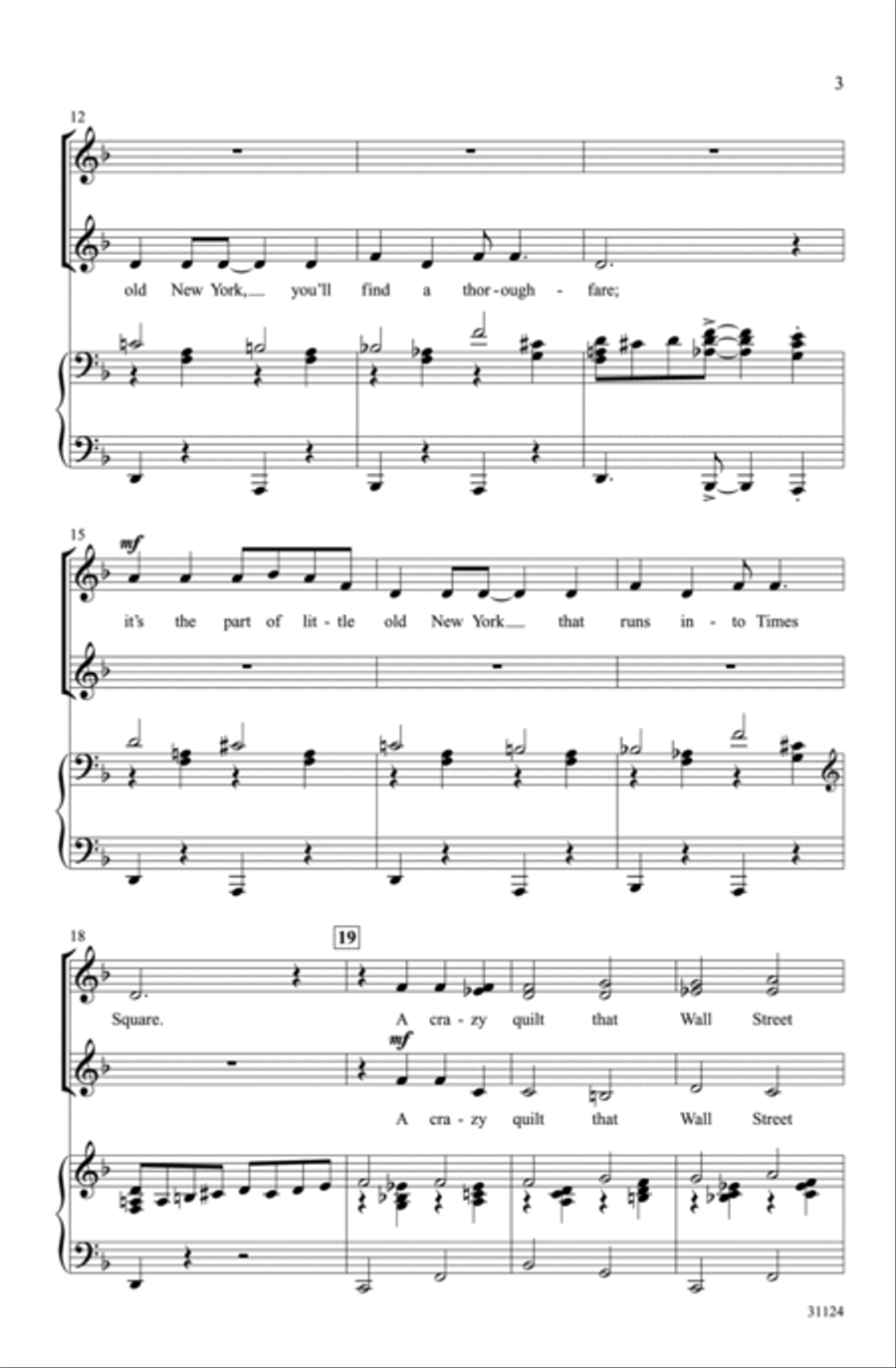 Forty-Second Street Choir scores gallery preview page 2