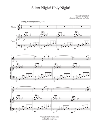 Silent Night! Holy Night! (Violin-Piano)