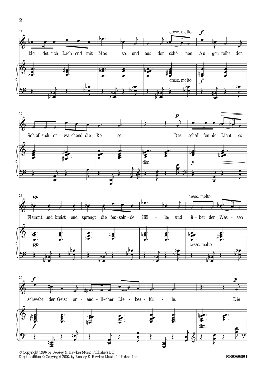 Osterlied Piano, Vocal scores gallery preview page 2