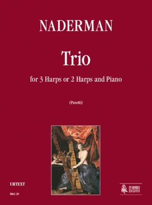Book cover for Trio for 3 Harps or 2 Harps and Piano