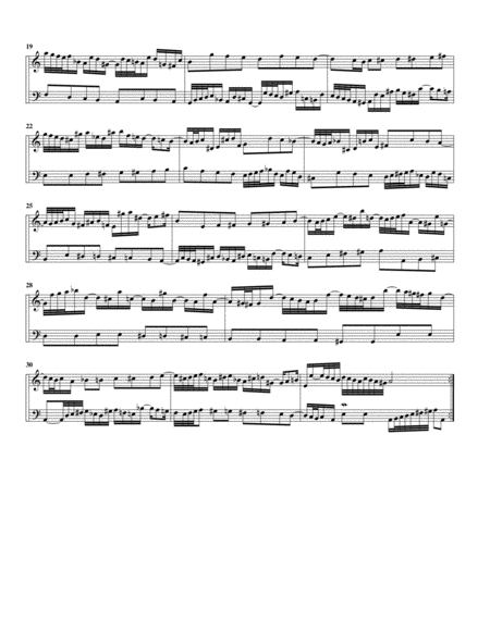 Prelude from Das wohltemperierte Klavier II, BWV 889/I (arrangement for 2 recorders)