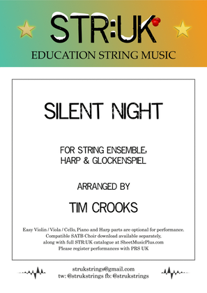 Book cover for Silent Night (STR:UK String Orchestra version)