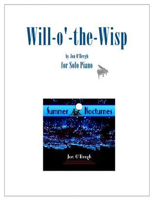 Book cover for Will-o'-the-Wisp - Easy Solo Piano