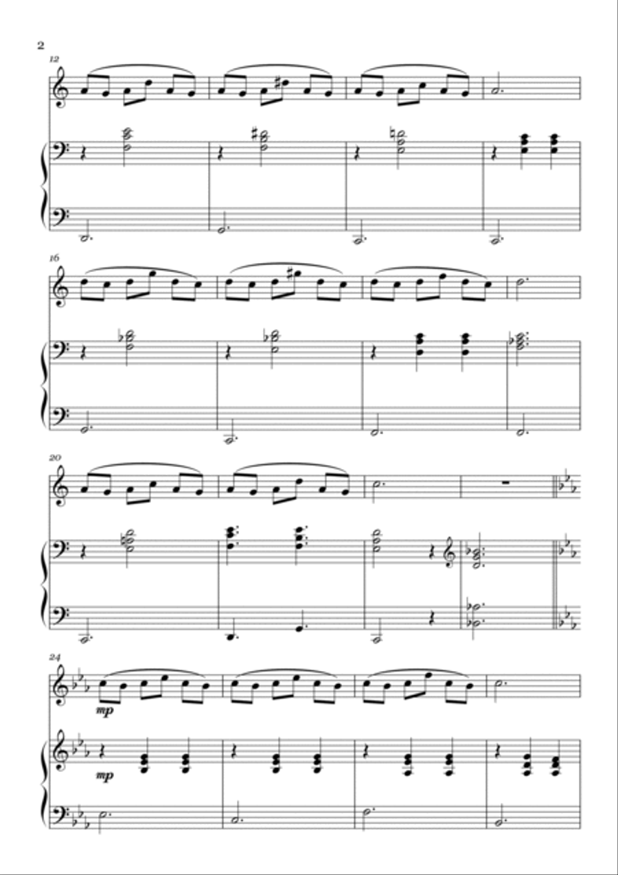 Pela Luz Dos Olhos Teus Pela Luz Dos Olhos Teus Clarinet Solo scores gallery preview page 3