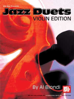 Book cover for Jazz Duets, Violin Edition