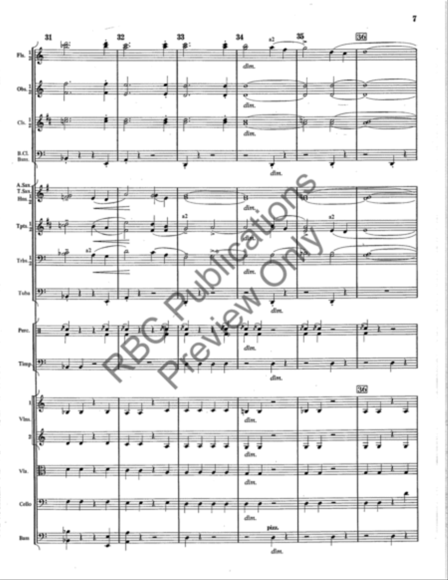 Peasant Suite Full Orchestra scores gallery preview page 8