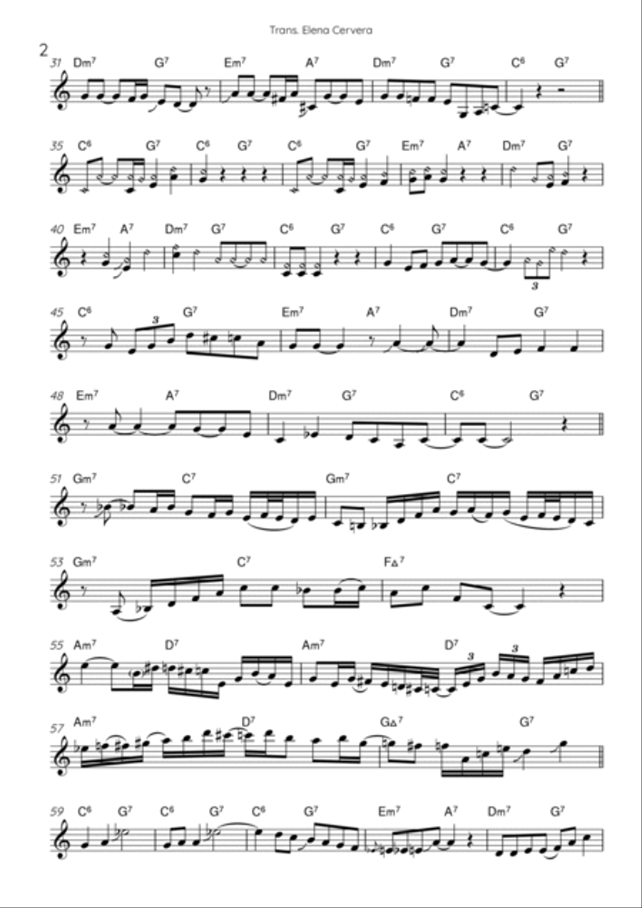 Les valseuses Violin Solo scores gallery preview page 2