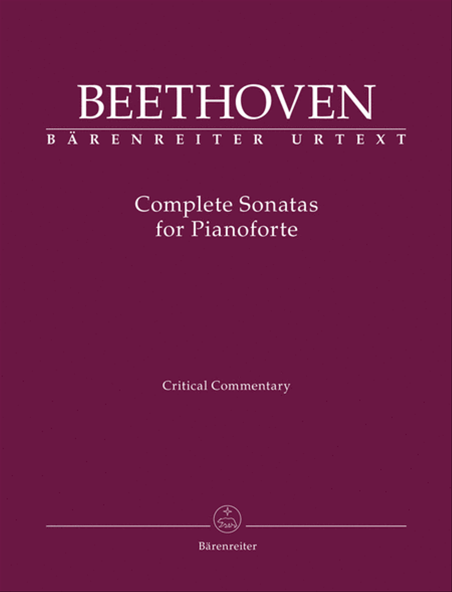 Complete Sonatas for Pianoforte Piano Solo scores gallery preview page 1