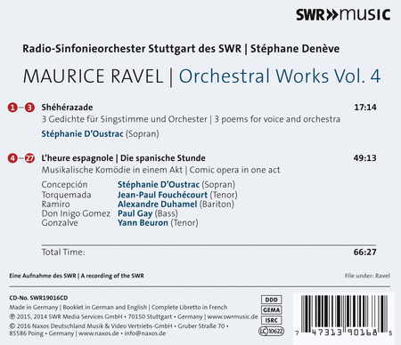 Ravel: Orchestral Works, Vol. 4