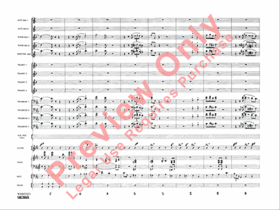 Mack the Knife (from The Threepenny Opera) Jazz Ensemble scores gallery preview page 6