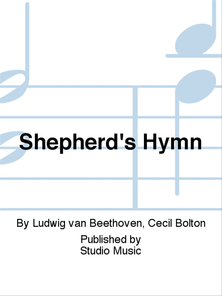 Shepherd's Hymn Shepherd's Hymn Brass Band scores gallery preview page 1