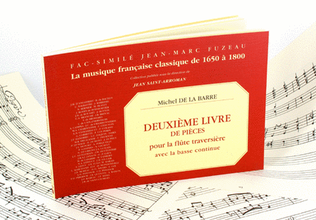 Second book of pieces for flute and continuo bass