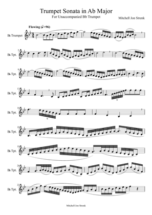 Trumpet Sonata in Ab Major