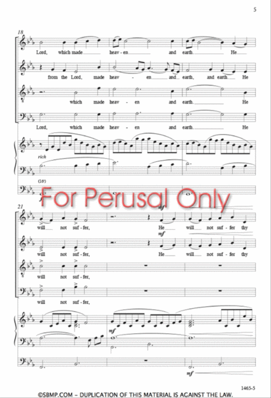 The Eyes of the Heart - SATB Octavo 4-Part scores gallery preview page 4