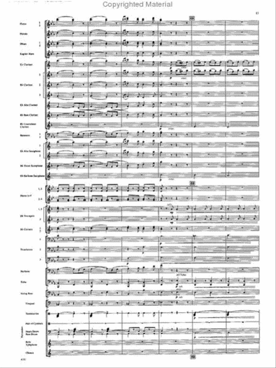 Funiculi, Funicula Concert Band scores gallery preview page 12