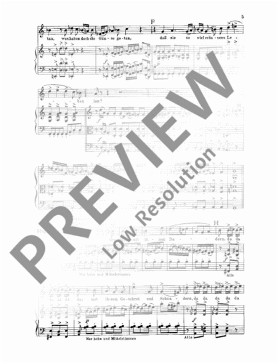 Martinslied Martinslied Choir scores gallery preview page 6