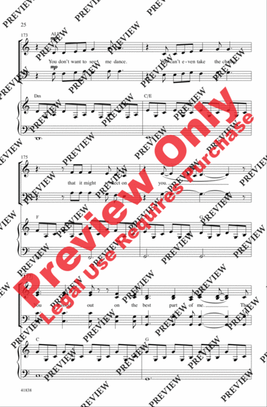 Kinky Boots - SoundTrax CD (CD only) Choir scores gallery preview page 24