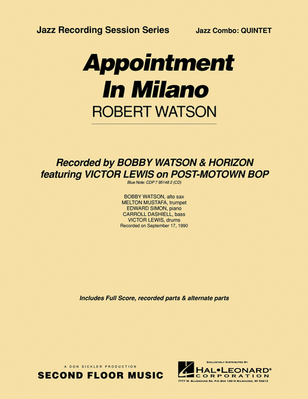 Appointment In Milano - Quintet
