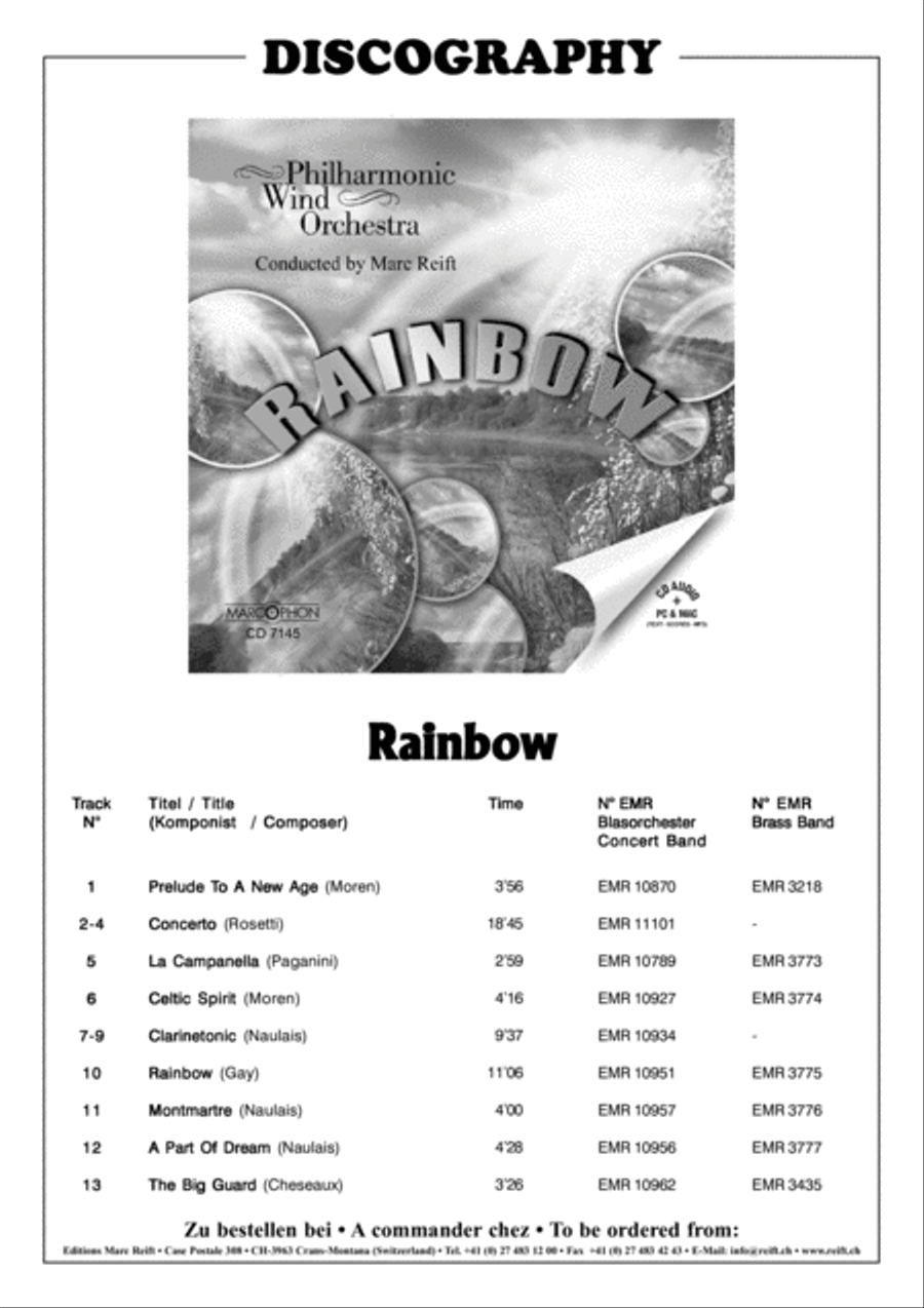 Prelude To A New Age Concert Band scores gallery preview page 3