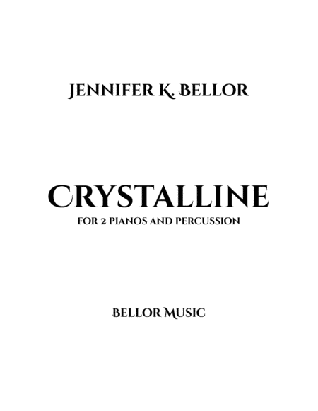 Crystalline - Conductor Score image number null
