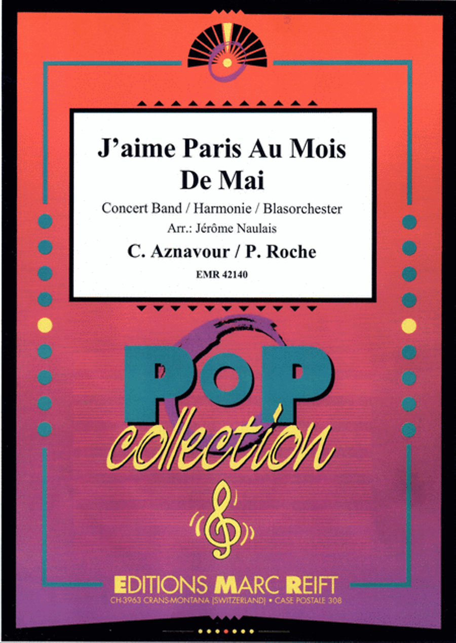 J'aime Paris Au Mois De Mai Concert Band scores gallery preview page 1