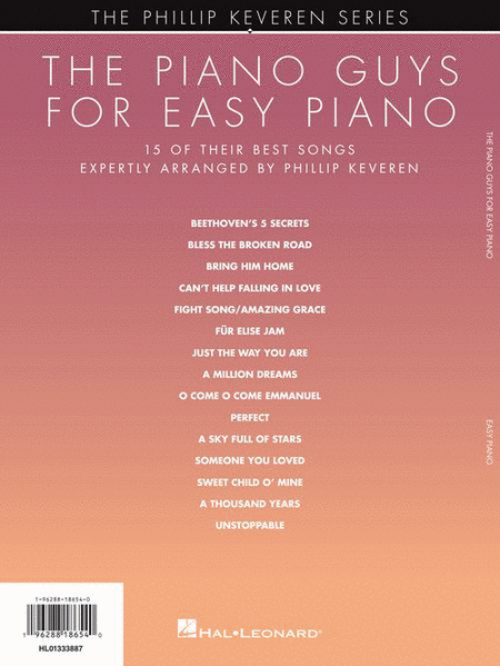 The Piano Guys for Easy Piano