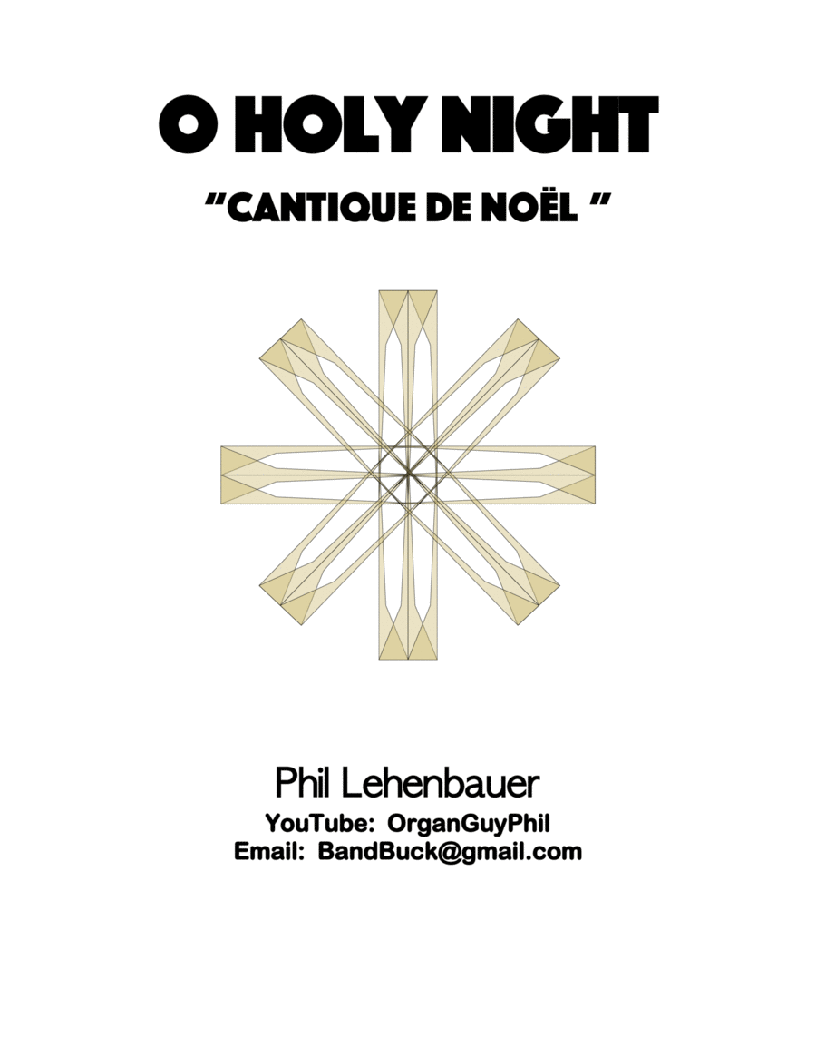 O Holy Night (Cantique de Noel) organ work by Phil Lehenbauer image number null